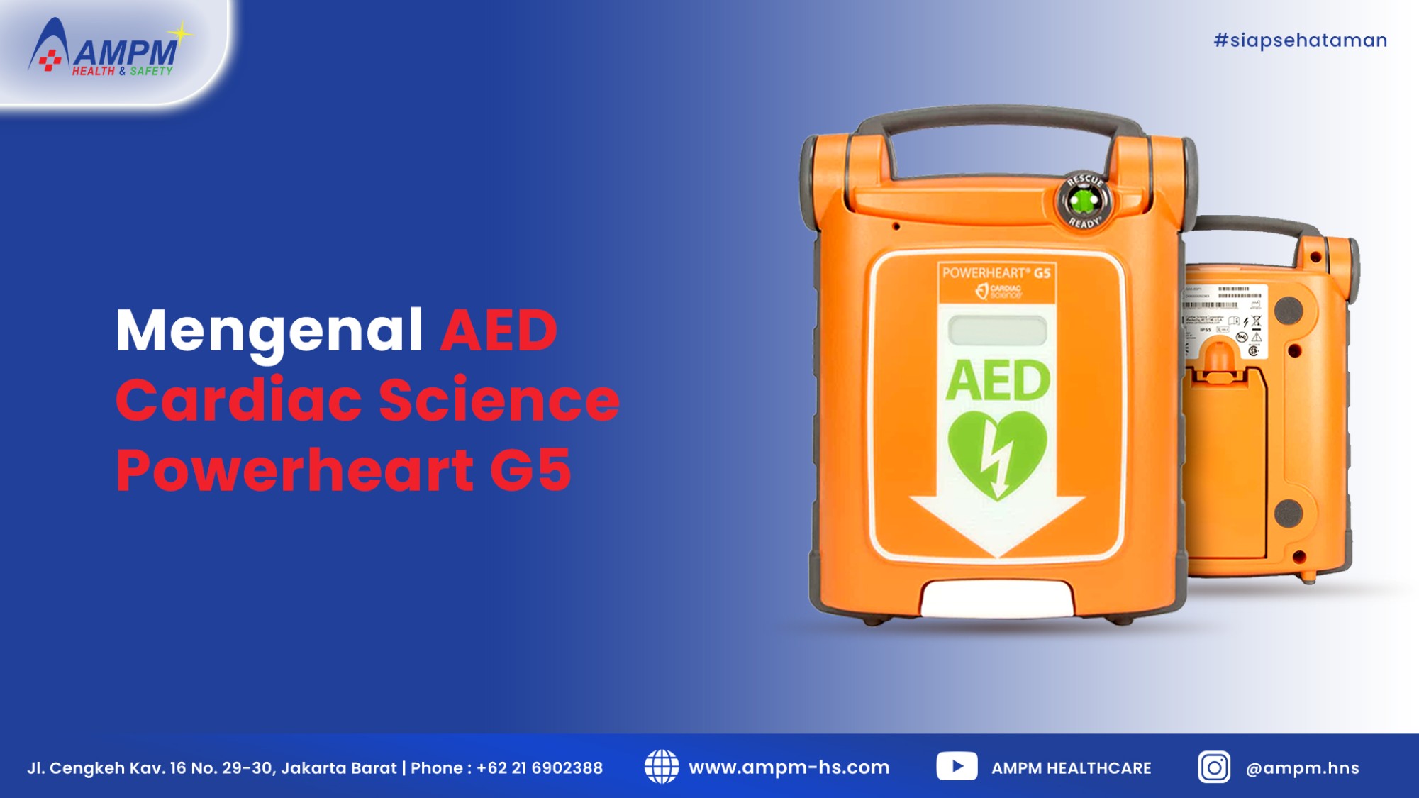 Mengenal Cardiac Science Powerheart G5 AED