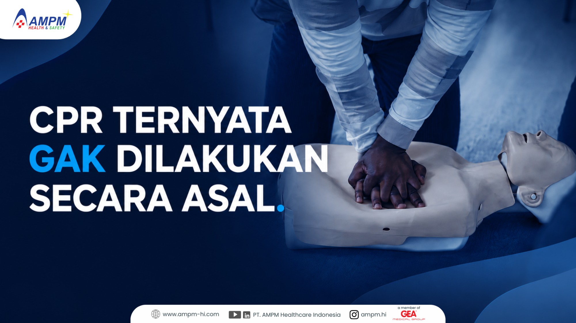 CPR Ternyata Gak Dilakukan Secara Asal