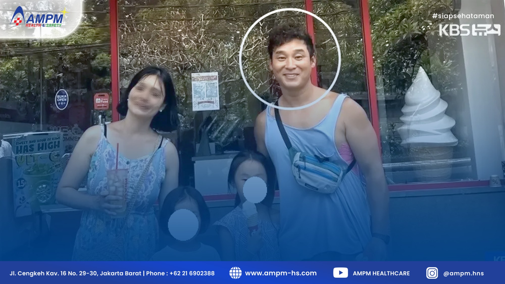 Pria Korea Selatan Selamatkan Anak Tenggelam di Bali