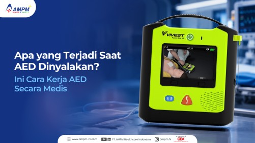 Apa yang Terjadi Saat AED Dinyalakan? Ini Cara Kerja AED Secara Medis