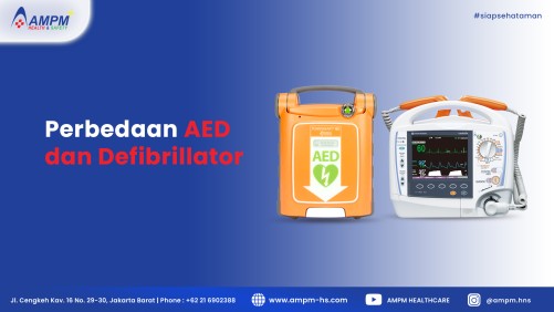 Perbedaan AED ( Automatic External Defibrillator ) dan Defibrillator