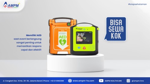 Alasan AED Wajib ada di Event Maraton