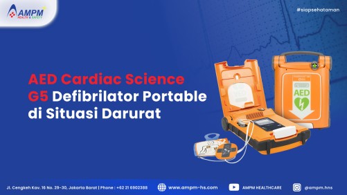 AED Cardiac Science G5: Alat Defibrilator Portable untuk Situasi Darurat