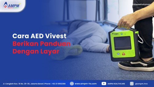 Cara AED Vivest X3 Berikan Panduan Dengan Layar Animasi